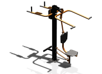 Уличный тренажер "Верхняя тяга Брусья Пресс" УТ339 в Калуге