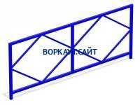 Ограждение площадки МАФ 5001 в Калуге