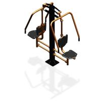 Уличный тренажер  "Жим от груди двойной" УТ204 в Калуге