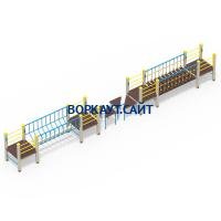 Детский спортивный комплекс Двойной мостик ДСК 3115 в Калуге