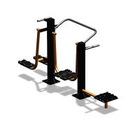 Уличный тренажер "Шпагат Шагомер Твистер" УТ302 в Калуге