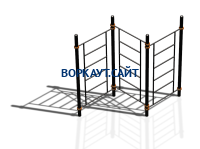 Спортивный комплекс воркаут ВС-80 в Калуге Спортивный комплекс воркаут ВС-80 в Калуге