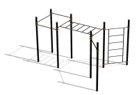 Спортивный комплекс воркаут ВС-117 в Калуге