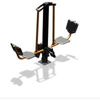 Уличный тренажер  "Жим ногами двойной"  УТ203 в Калуге