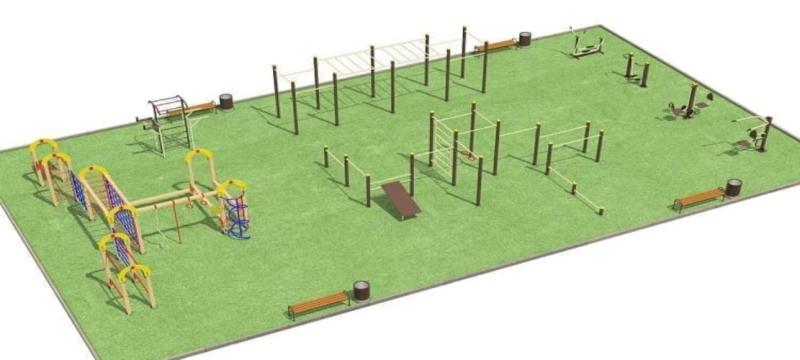 Проект спортивной площадки для любого возраста - 1 096 200 рублей. в Калуге