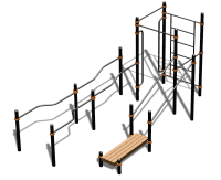 Спортивный комплекс воркаут ВС-194 в Калуге