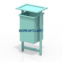 Урна с крышкой МАФ 1631 в Калуге Урна с крышкой МАФ 1631 в Калуге