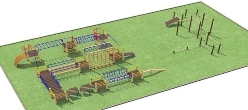 Проект спортплощадки с полосой препятствий - 1 178 100 рублей в Калуге