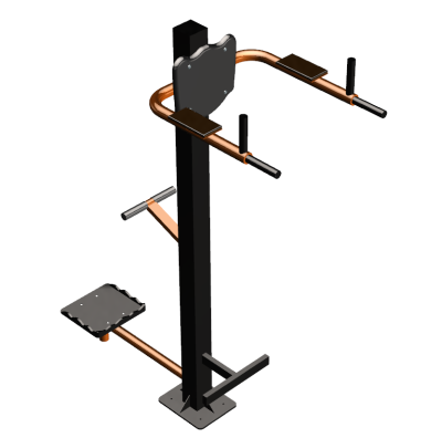 Уличный тренажер "Брусья Пресс Твистер" УТ345 в Калуге