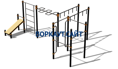 Спортивный комплекс воркаут ВС-195 в Калуге