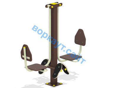 Уличный тренажер "Жим ногами горизонтальный " УТ 003 в Калуге