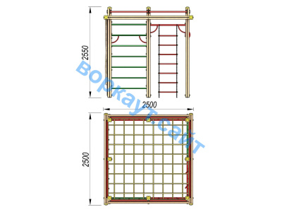 Детский спортивный комплекс ДСК 3110 в Калуге Детский спортивный комплекс ДСК 3110 в Калуге