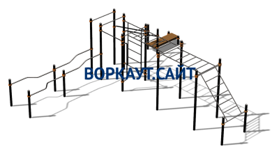 Спортивный комплекс воркаут ВС-199 в Калуге