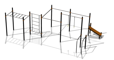 Спортивный комплекс воркаут ВС-153 в Калуге