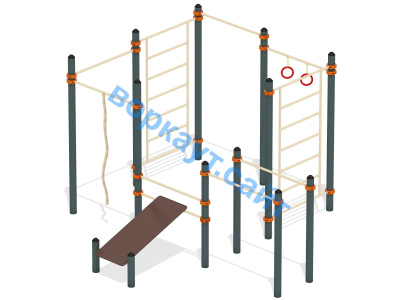 Спортивный комплекс воркаут ВС-47 в Калуге