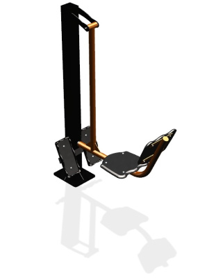 Уличный тренажер "Жим ногами одинарный" УТ 110 в Калуге Уличный тренажер "Жим ногами одинарный" УТ 110 в Калуге