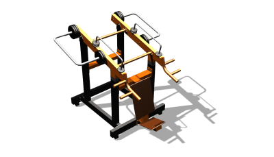 Силовой уличный тренажер  "Жим вверх"  УТ421 в Калуге