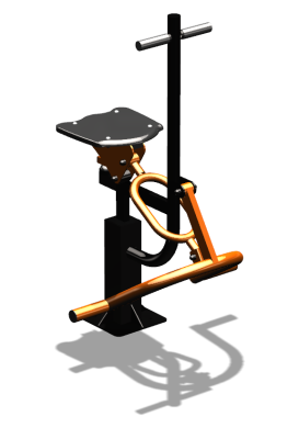 Уличный тренажер "Ковбой" УТ 107 в Калуге