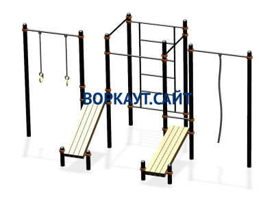 Спортивный комплекс воркаут ВС-44 в Калуге