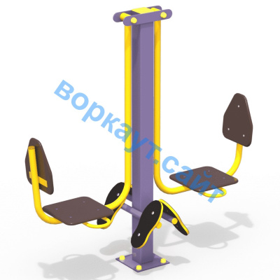 Уличный тренажер "Жим ногами горизонтальный " УТ 003 в Калуге