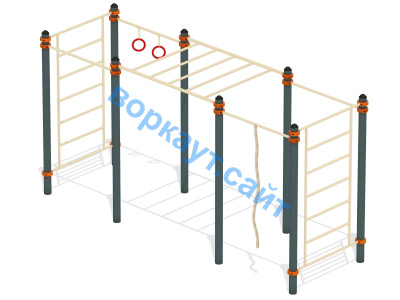 Воркаут комплекс гимнастический  ВС-24 в Калуге