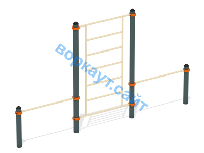 Шведская стенка с перекладинами ВС-13 в Калуге