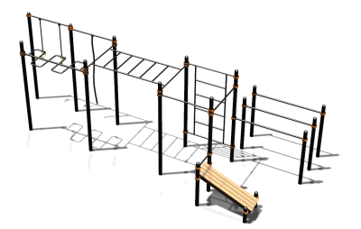 Спортивный комплекс воркаут ВС-77 в Калуге
