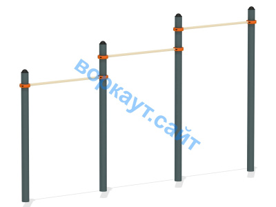 Турник тройной ВС-4 в Калуге