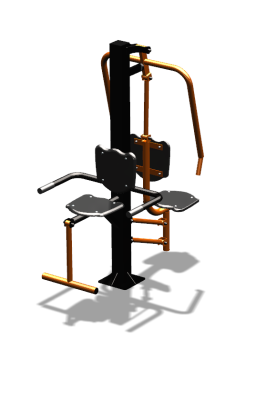 Уличный тренажер "Жим от груди Флекс" УТ324 в Калуге