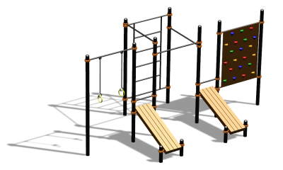 Спортивный комплекс воркаут ВС-125 в Калуге Спортивный комплекс воркаут ВС-125 в Калуге