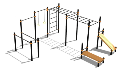 Спортивный комплекс воркаут ВС-71 в Калуге