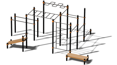 Спортивный комплекс воркаут ВС-141 в Калуге