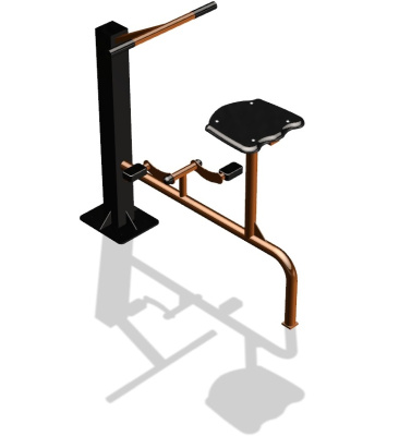 Уличный тренажер "Вело одинарный" УТ 117 в Калуге