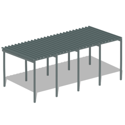 Теневой навес трибун МАФ 4130 в Калуге