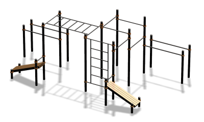 Спортивный комплекс воркаут ВС-100 в Калуге