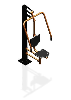 Уличный тренажер "Жим от груди одинарный" УТ 111 в Калуге