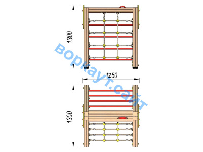Детский спортивный комплекс ДСК 3201 в Калуге