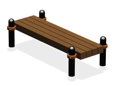 Воркаут скамья ВС-38 в Калуге