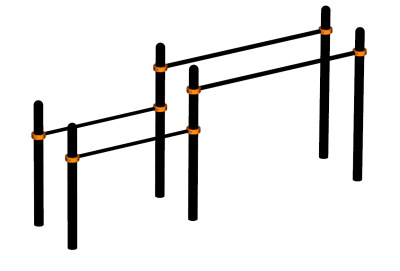 Брусья разновысокие ВС-15 в Калуге