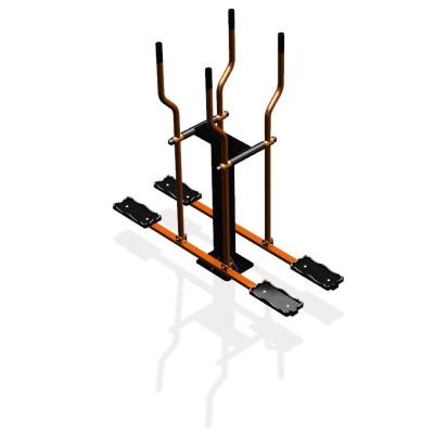 Уличный тренажер  "Лыжи двойные"   УТ210 в Калуге