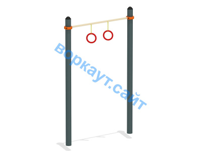 Турник с кольцами ВС-7 в Калуге Турник с кольцами ВС-7 в Калуге