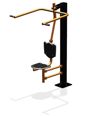 Уличный тренажер "Верхняя тяга одинарный" УТ 114 в Калуге