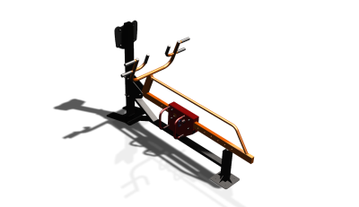 Силовой уличный тренажер  "Гребная тяга"  УТ414 в Калуге