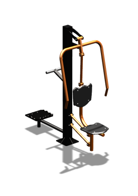 Уличный тренажер "Жим от груди Твистер" УТ328 в Калуге