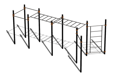 Спортивный комплекс воркаут ВС-118 в Калуге