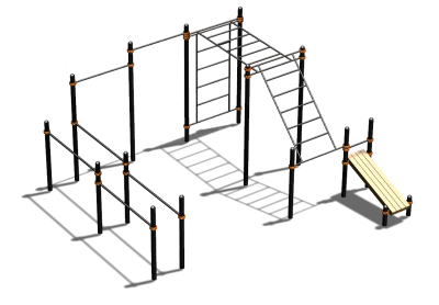 Спортивный комплекс воркаут ВС-146 в Калуге