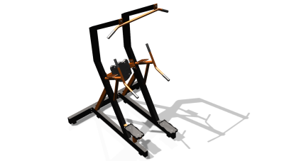 Силовой уличный тренажер  "Комбинированный станок"  УТ416 в Калуге