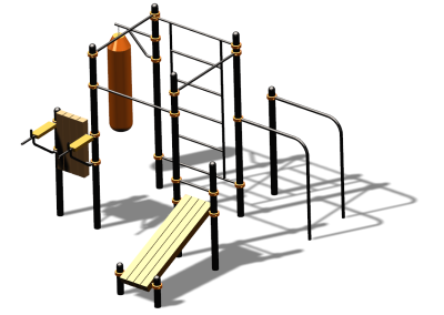 Спортивный комплекс воркаут ВС-93 в Калуге