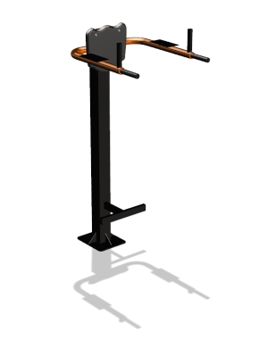 Уличный тренажер «Брусья-пресс» УТ 109 в Калуге