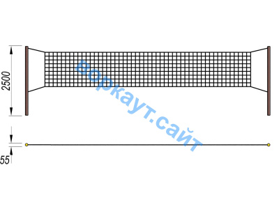 Волейбольные стойки СИО 3515 в Калуге